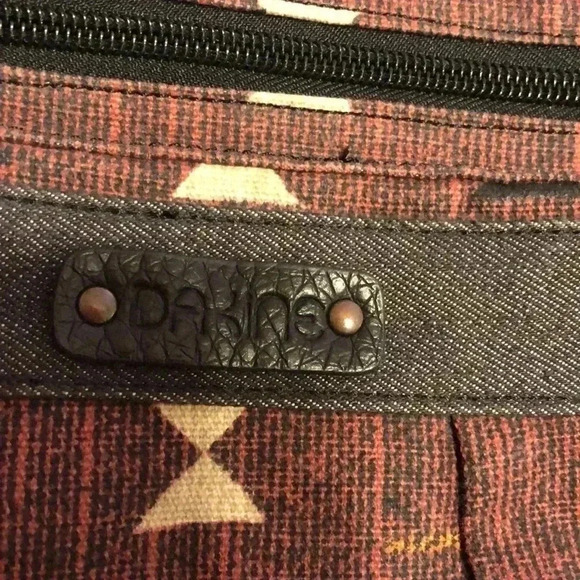 Dakine cotton crossbody bag with adjustable strap. - Picture 3 of 8